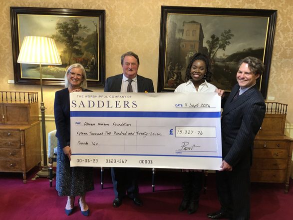 Saddlers' Company news: Members Raise Over 15000 for Abram Wilson Foundation