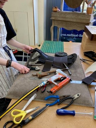Saddlers' Company news: Walsall Leather Skills Centre Increases Offering