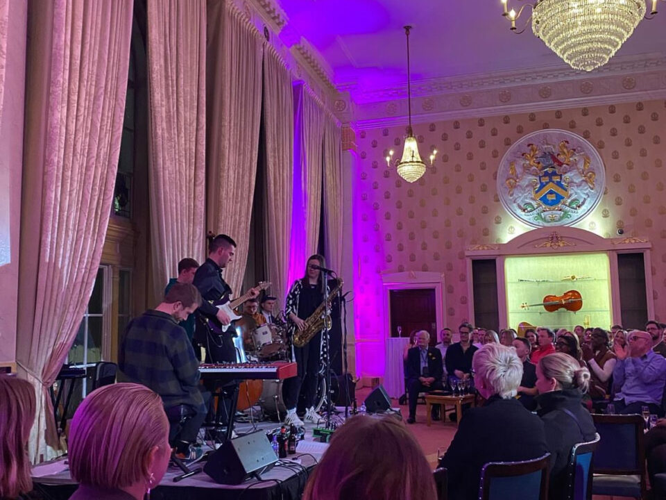 Abram Wilson House of Jazz evening hosted at Saddlers' Hall